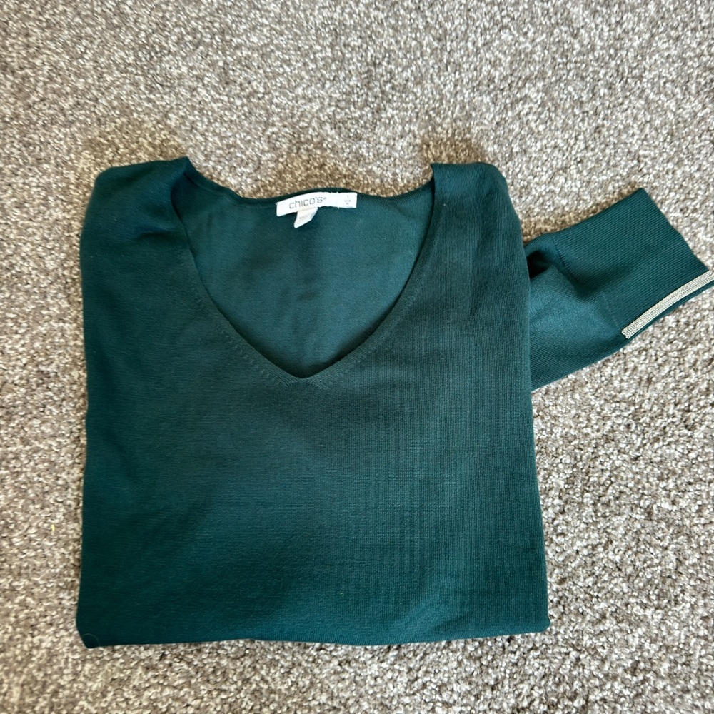 Chico’s women’s long sleeve sweater